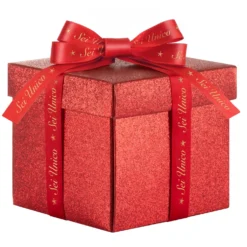 Pallina di Natale con scritta Sei Unico 10 cm