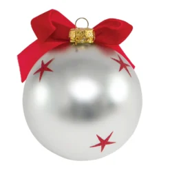 Pallina di Natale con scritta Sei Unico 10 cm