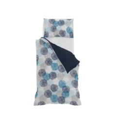 Parure copripiumino Fantasy Soffioni blu singolo Datex