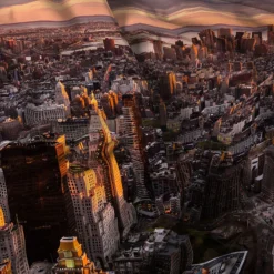 Parure copripiumino matrimoniale Goodnight Manhattan Datex