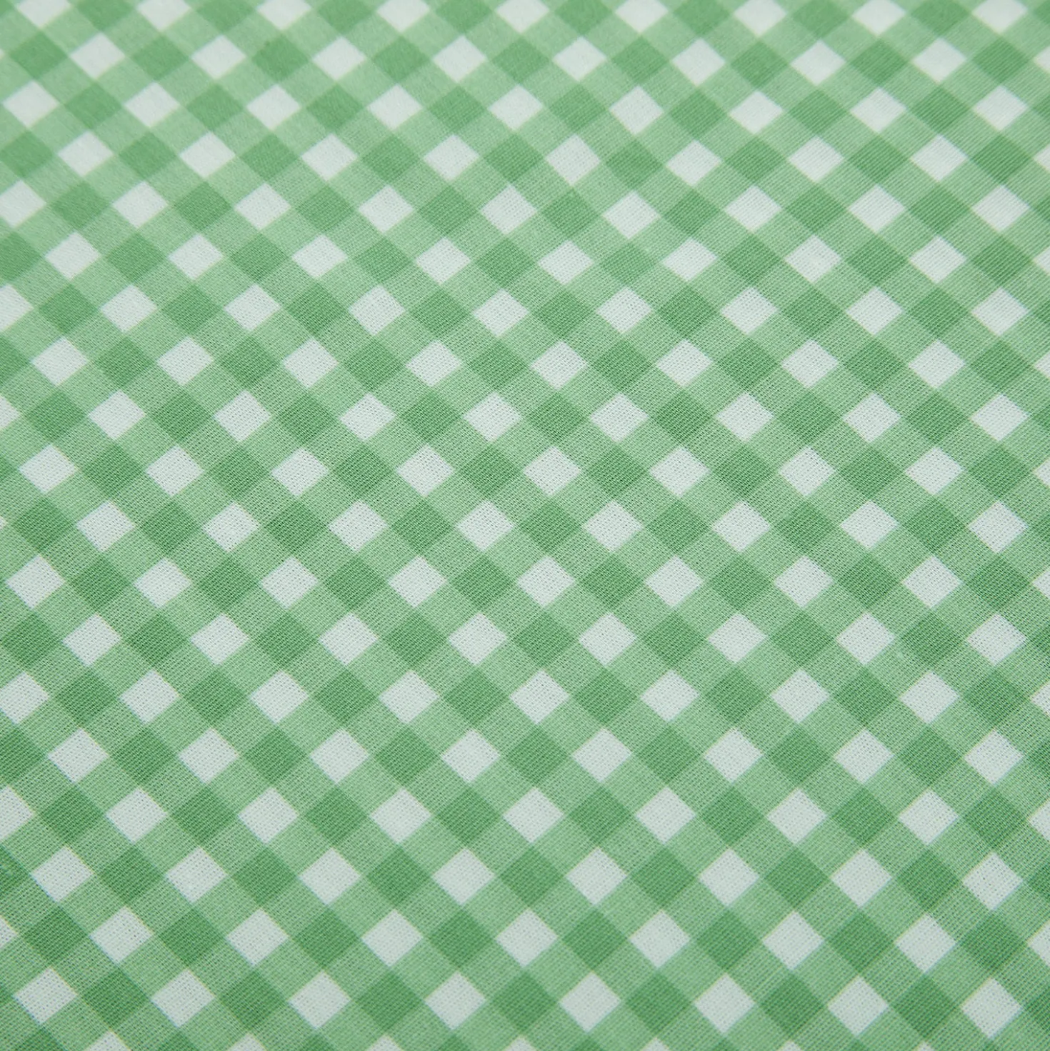 Parure copripiumino matrimoniale quadretti verde Young