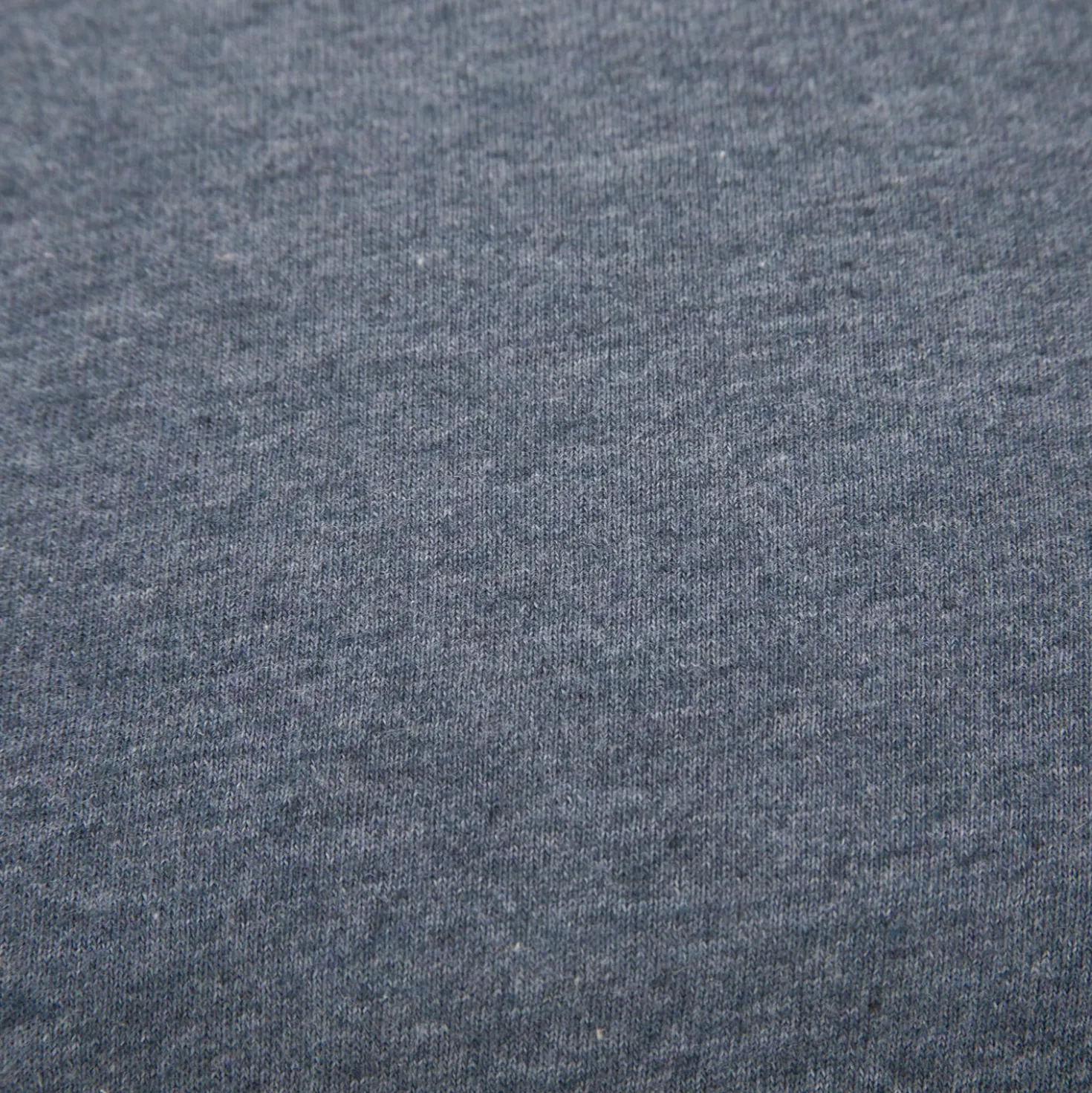 Parure copripiumino singolo blu jersey melange