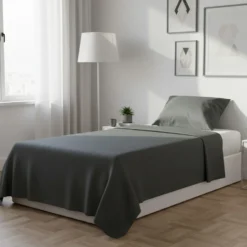 Parure letto singolo grigio Young