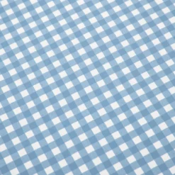 Parure letto singolo quadretti blu Young