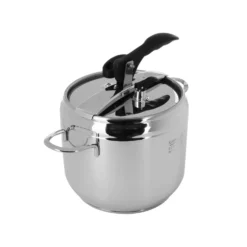 Pentola a pressione 5 L in acciaio inox