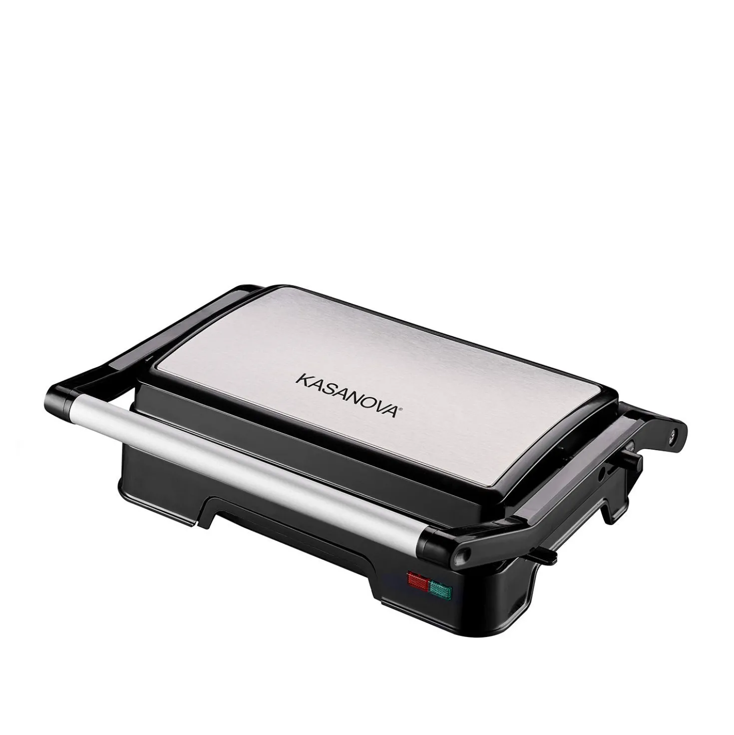 Piastra elettrica con griglia 850 W