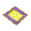 Piattino decorativo vetro 13x13 cm Karma viola