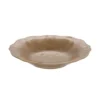 Piatto fondo 22 cm ceramica Baroque tortora