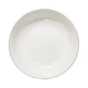 Piatto fondo in porcellana bianca filo oro 20 cm Petit Salon