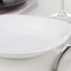 Piatto fondo Parma in vetro temperato, 23x23 cm