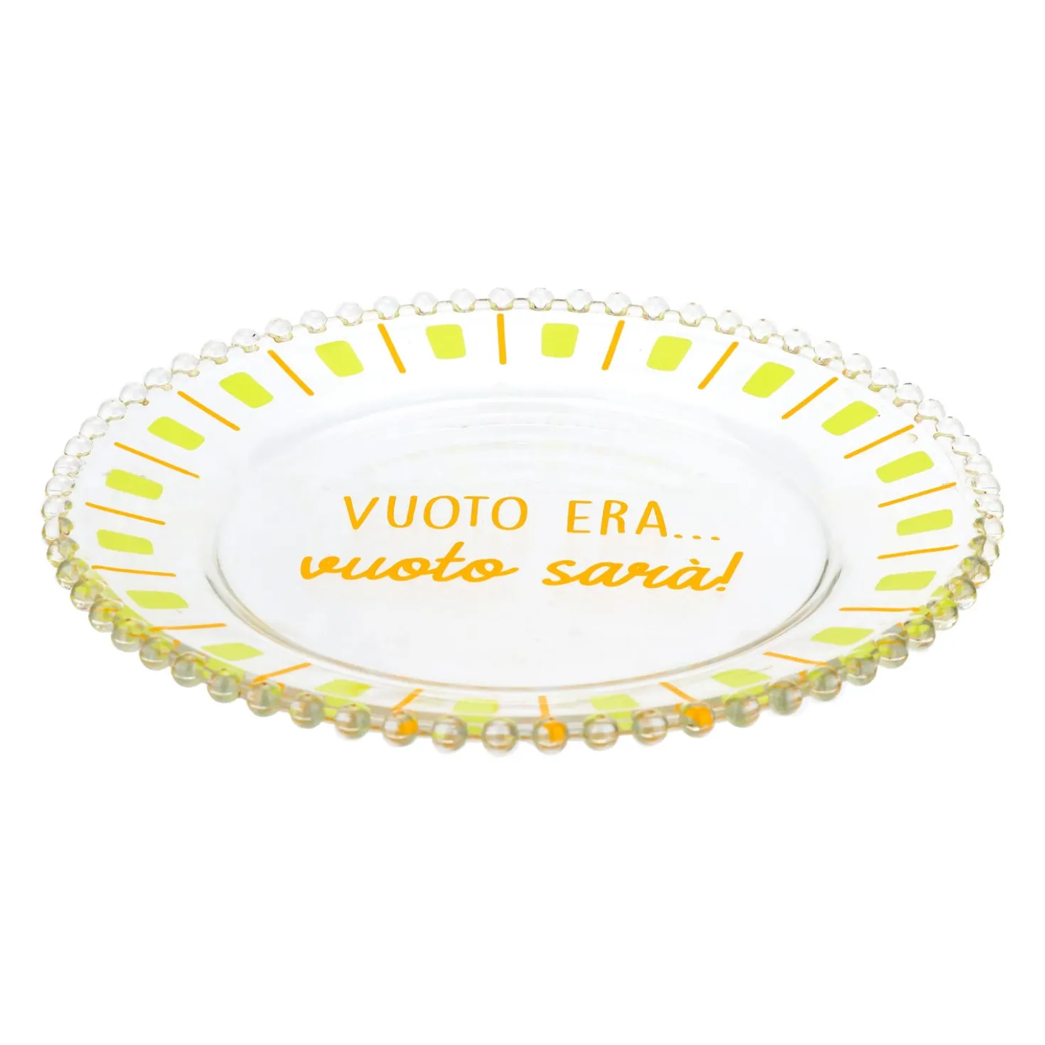 Piatto piano vetro Vuoto Color Bloom