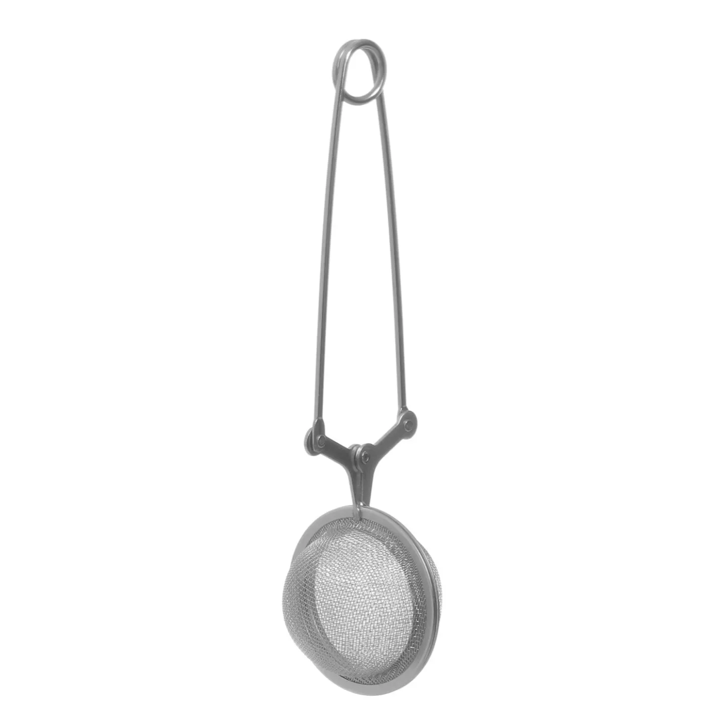 Pinza da tè con filtro in acciaio inox, 15,5x5x4 cm
