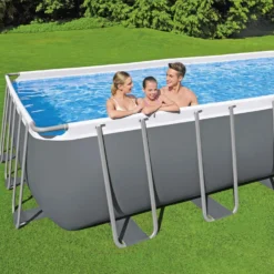 Piscina fuori terra 732x366x132 cm Power Steel Frame Bestway