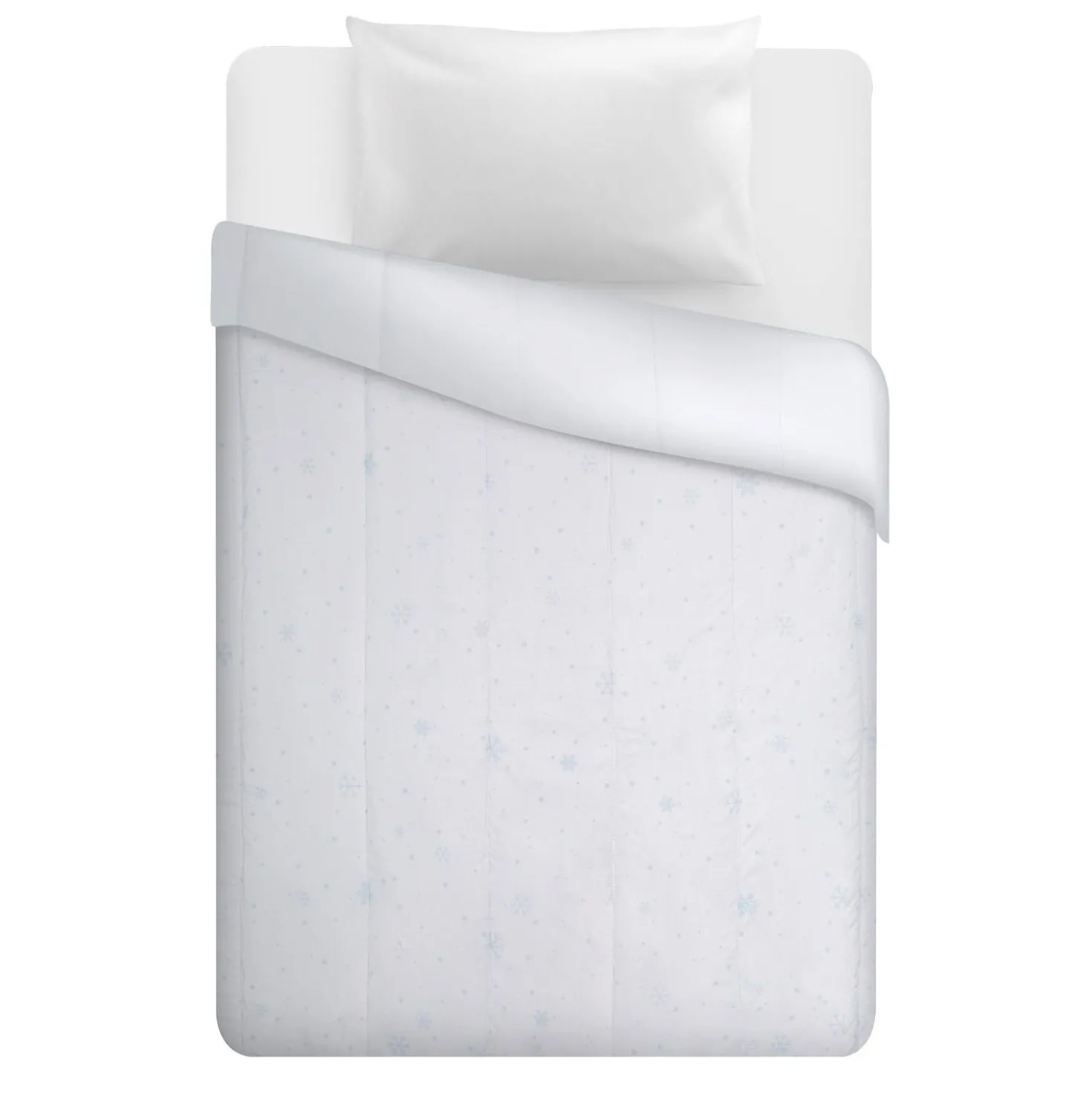 Piumino 1 piazza e mezza 4 stagioni microfibra con stampa