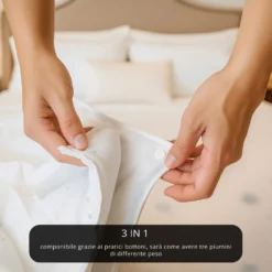 Piumino singolo 4 stagioni microfibra con stampa