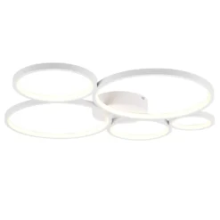 Plafoniera 5 LED Rondo bianco Trio