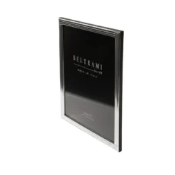 Portafoto righe foto 20x25 cm Beltrami con argento Miro Silver
