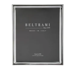 Portafoto Strettissima foto 20x25 cm Beltrami con argento Miro Silver