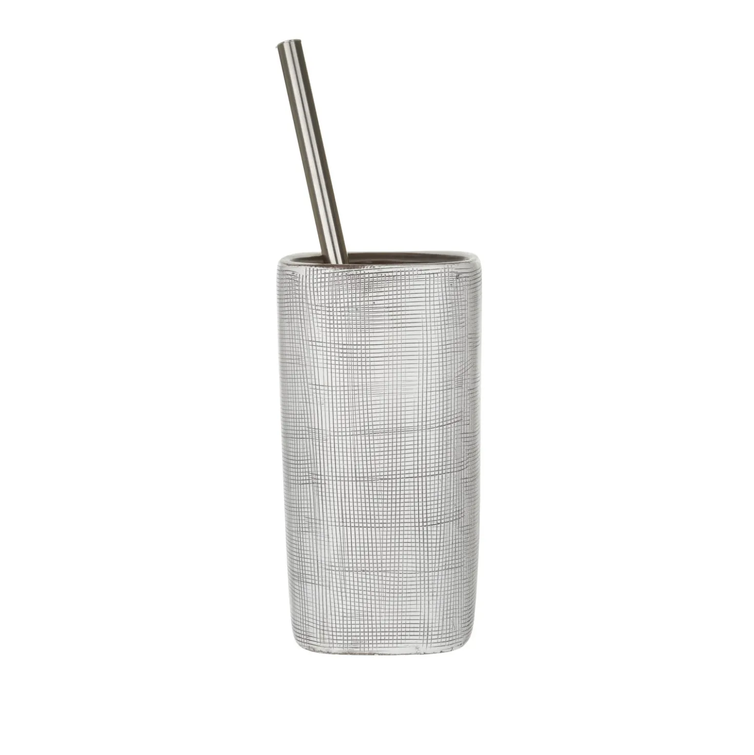 Porta scopino WC stoneware rete
