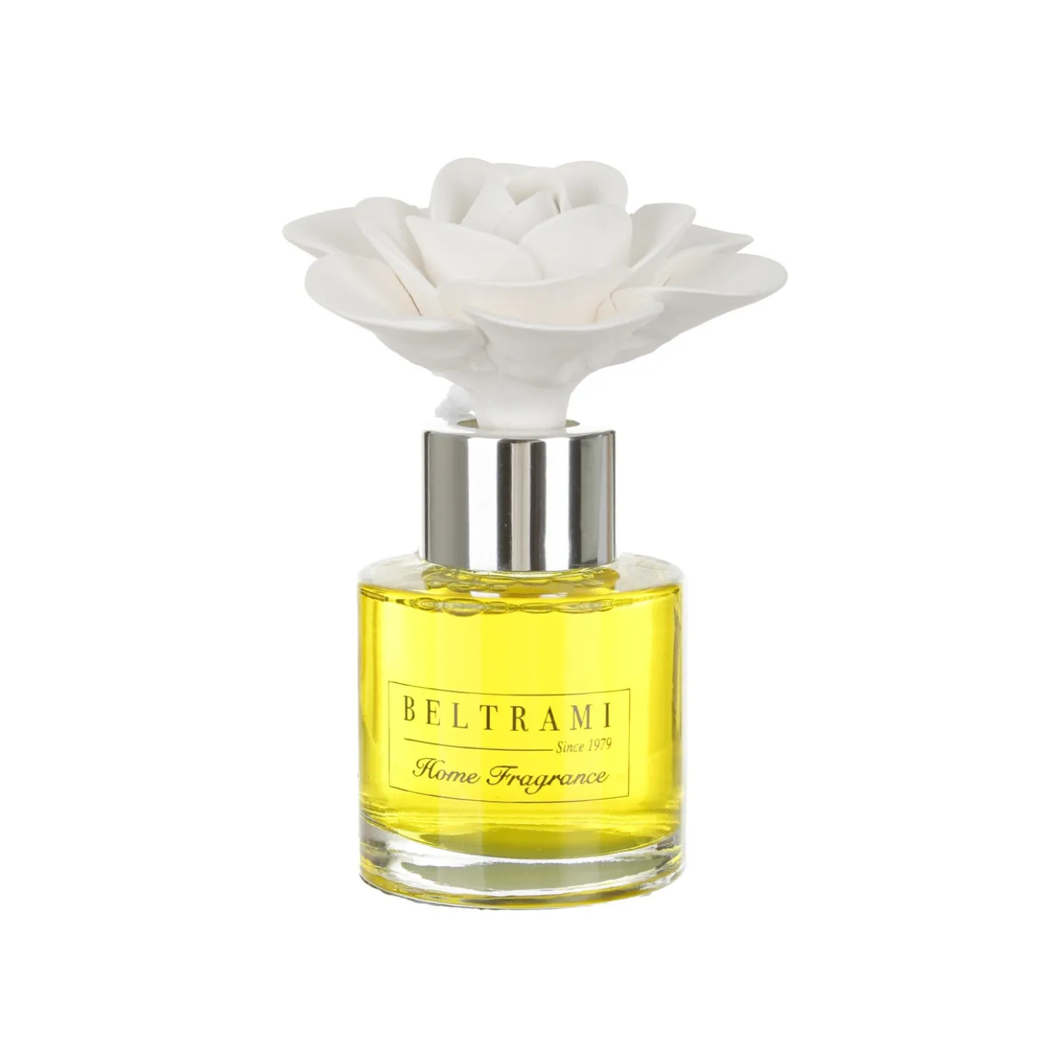Profumatore Beltrami Home Fragrance piccolo con argento Miro Silver