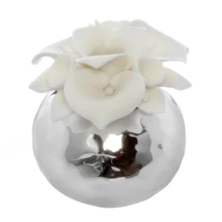 Profumatore calla con argento Miro Silver, con essenza e bastoncini