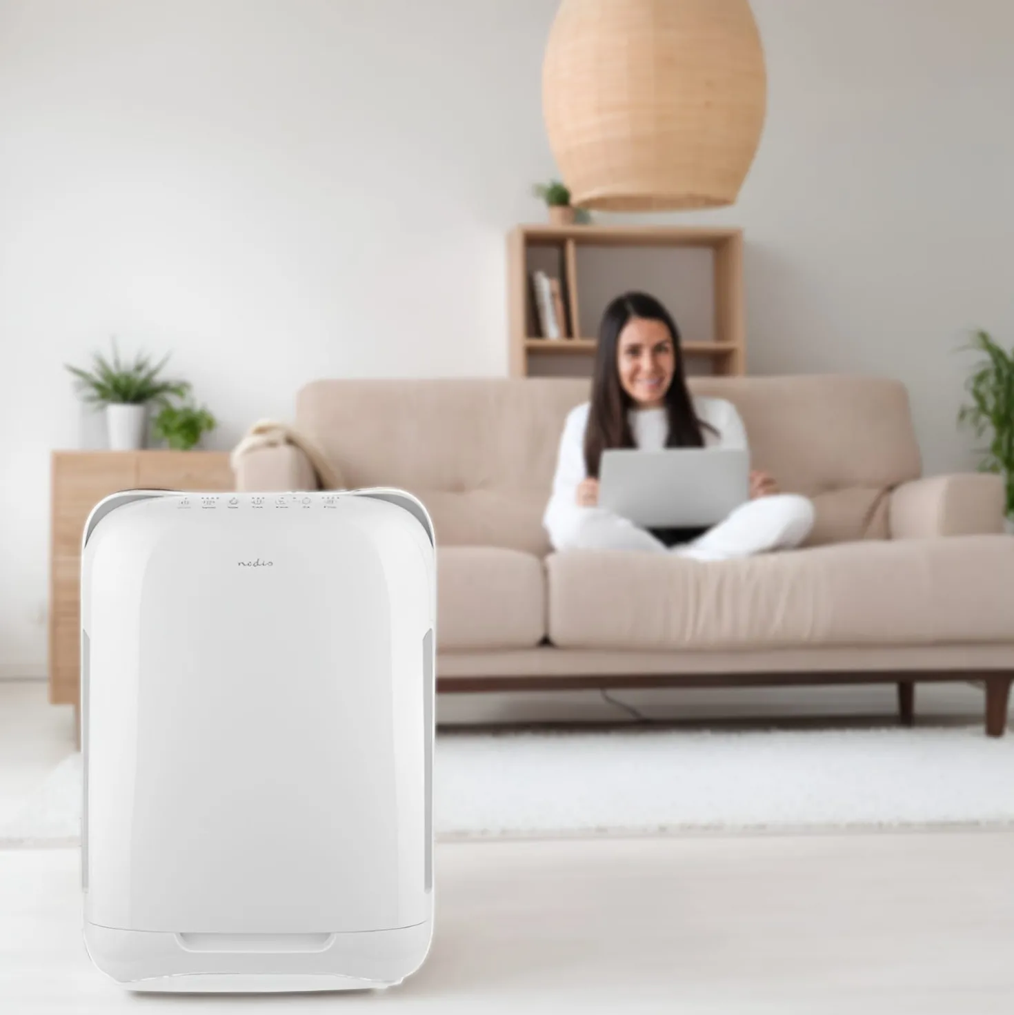 Purificatore d'aria con ionizzatore Nedis, da 50 W
