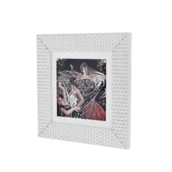 Quadro Tango 30x30 cm Beltrami con argento Miro Silver