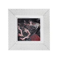 Quadro Tango 30x30 cm Beltrami con argento Miro Silver