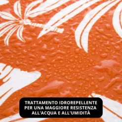 Runner da esterno 40x130 cm palme arancio