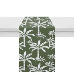 Runner da esterno 40x130 cm palme verde