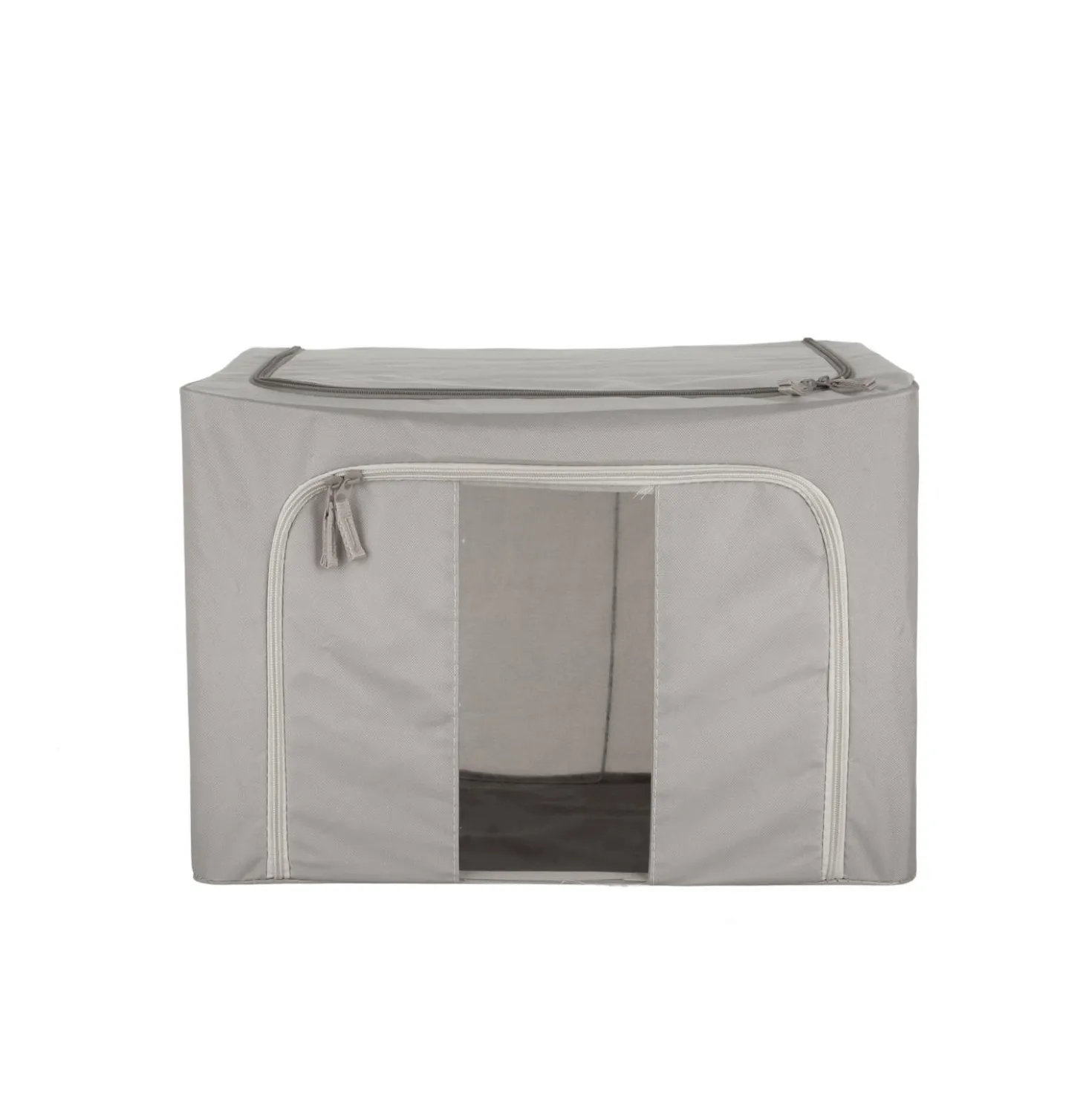Scatola armadio doppia cerniera 50x40x30 cm grigia