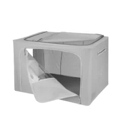 Scatola armadio doppia cerniera 60x42x40 cm grigio