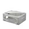 Scatola armadio 50x40x20 cm doppia cerniera e scritta grigio
