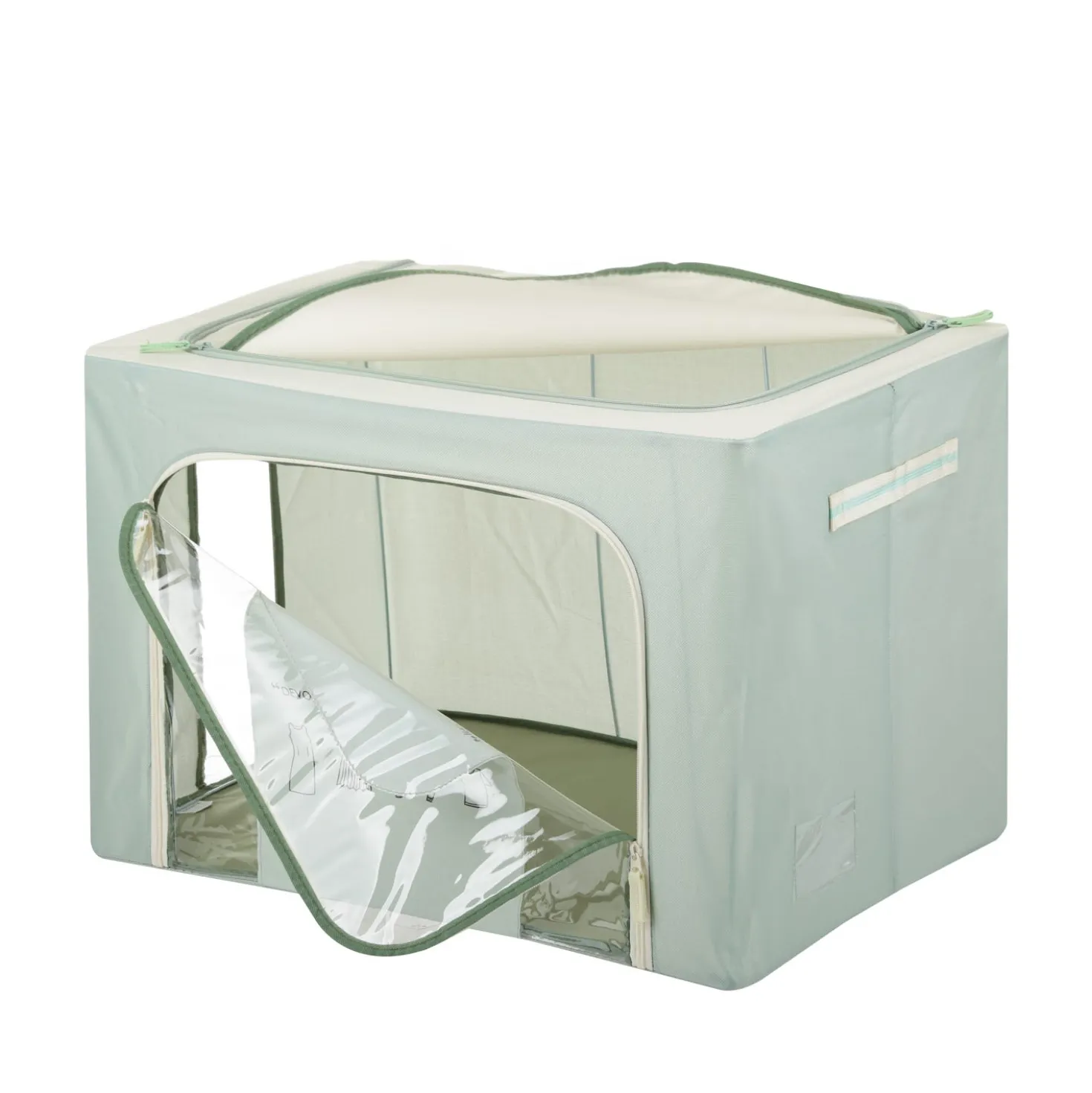 Scatola armadio 60x42x40 cm doppia cerniera e scritta verde