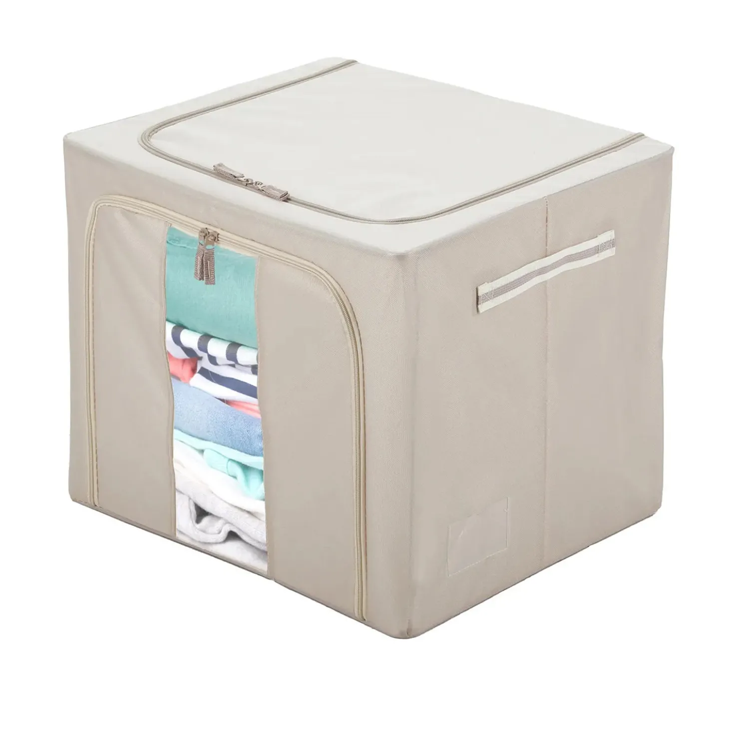 Scatola armadio 50x40x40 cm doppia cerniera tortora