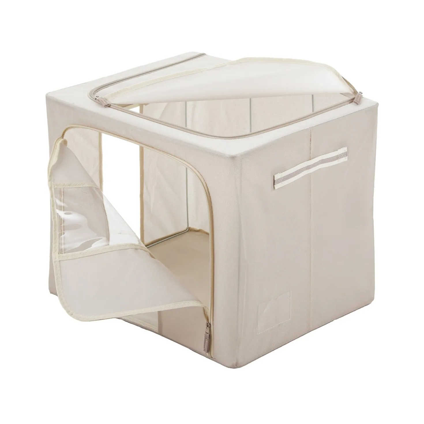 Scatola armadio 50x40x40 cm doppia cerniera tortora