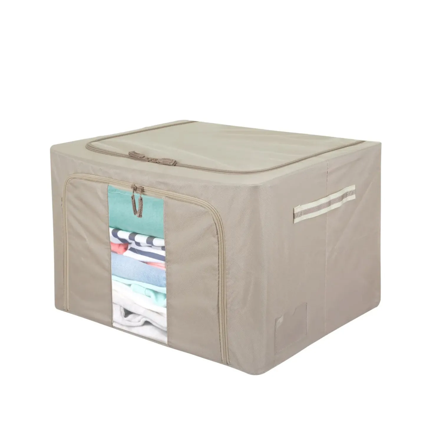Scatola armadio 50x40x33 cm doppia cerniera tortora