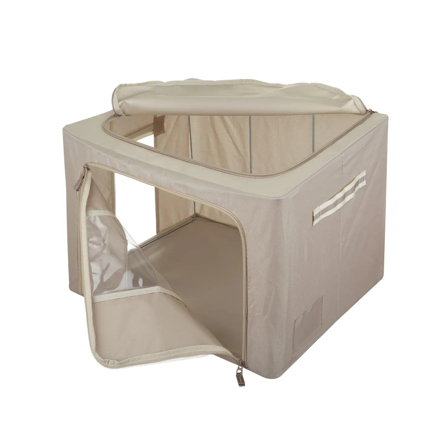 Scatola armadio 50x40x33 cm doppia cerniera tortora
