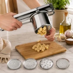 Schiacciapatate Ipac, in acciaio inox