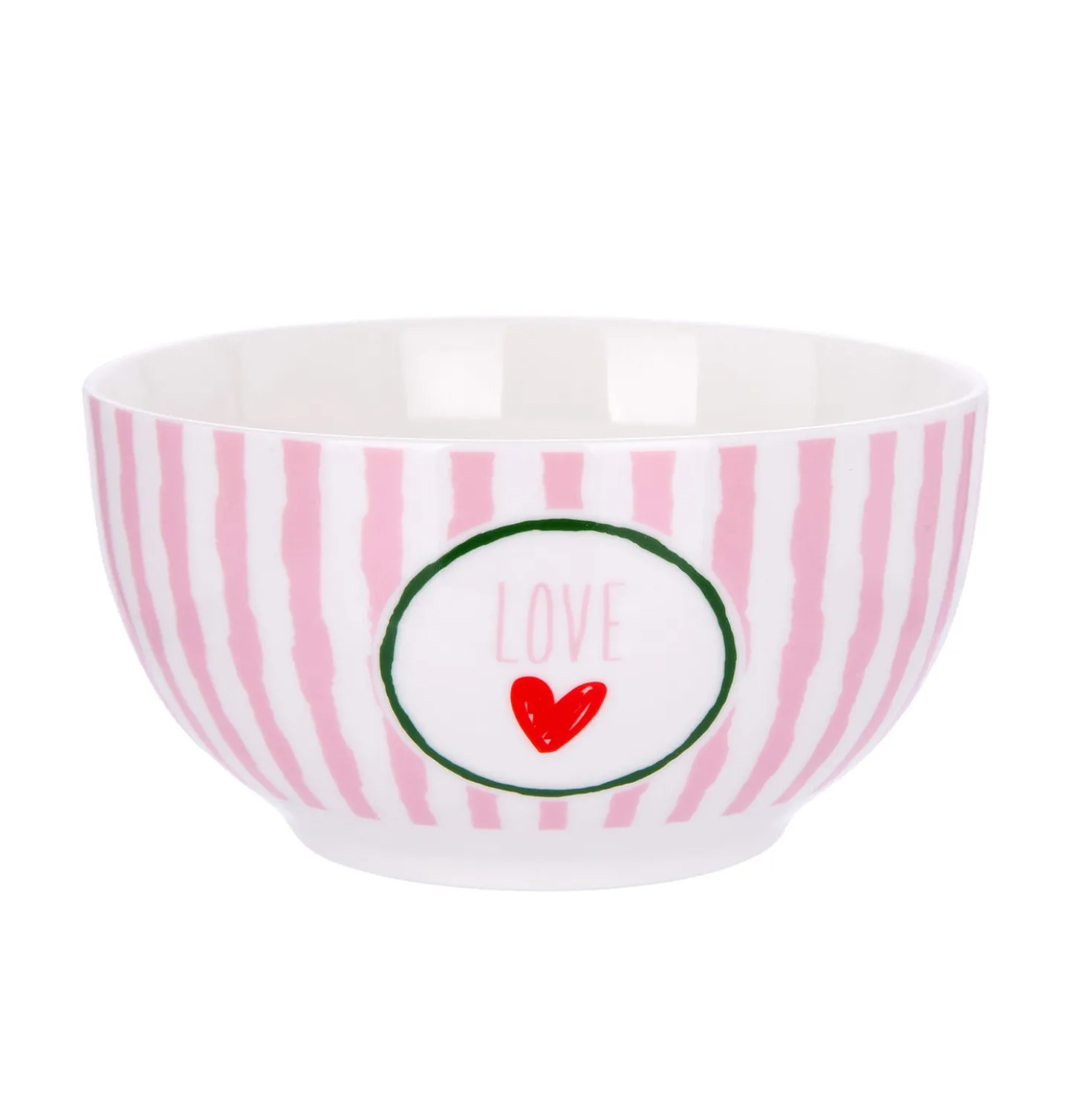 Scodella ceramica Love righe 460 ml Color Bloom