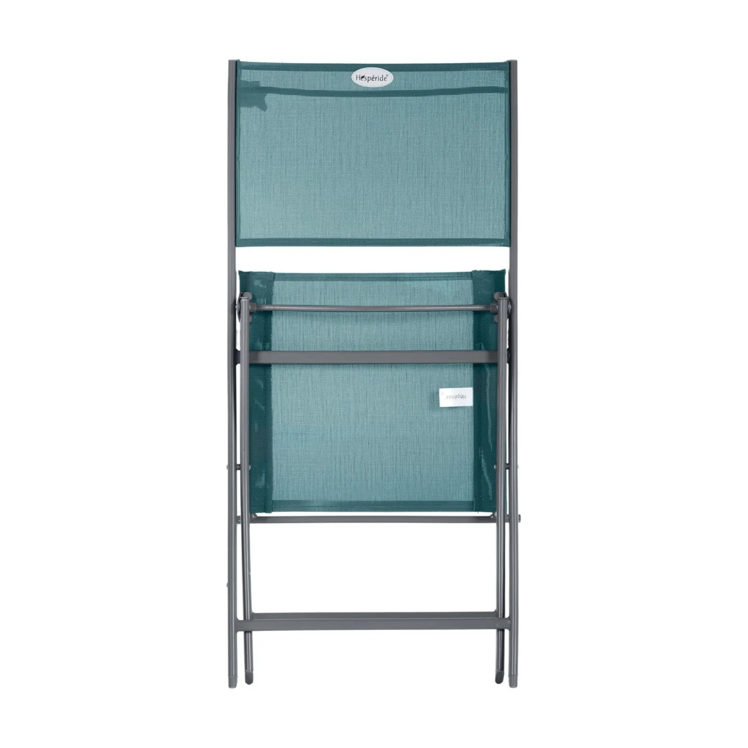 Sedia da giardino pieghevole Modula azzurra