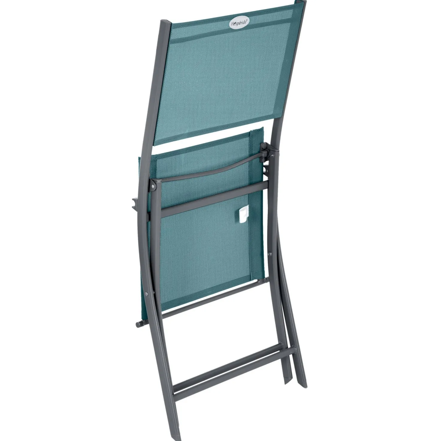 Sedia da giardino pieghevole Modula azzurra
