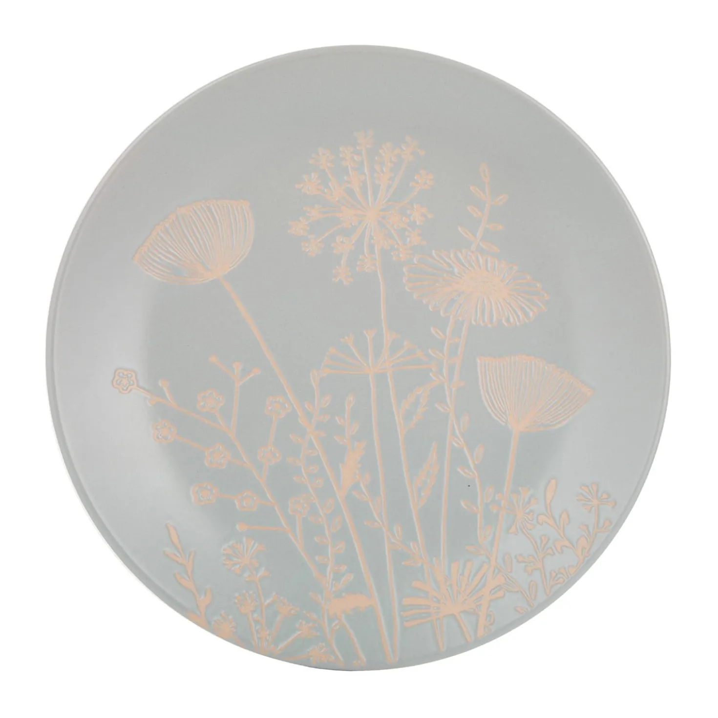 Servizio 18 piatti azzurro Flor Collection