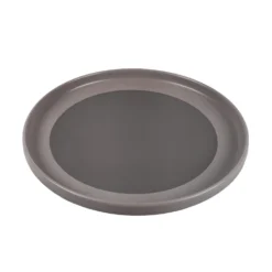 Servizio 18 piatti bicolore ceramica stoneware