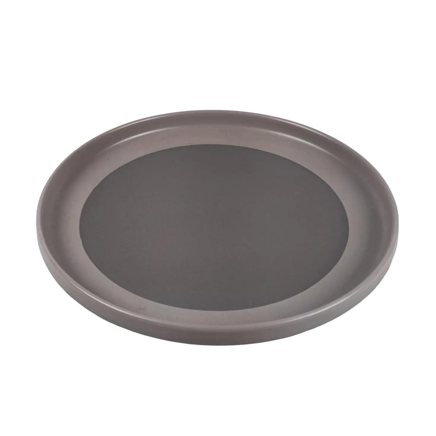 Servizio 18 piatti bicolore ceramica stoneware