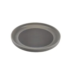 Servizio 18 piatti bicolore ceramica stoneware