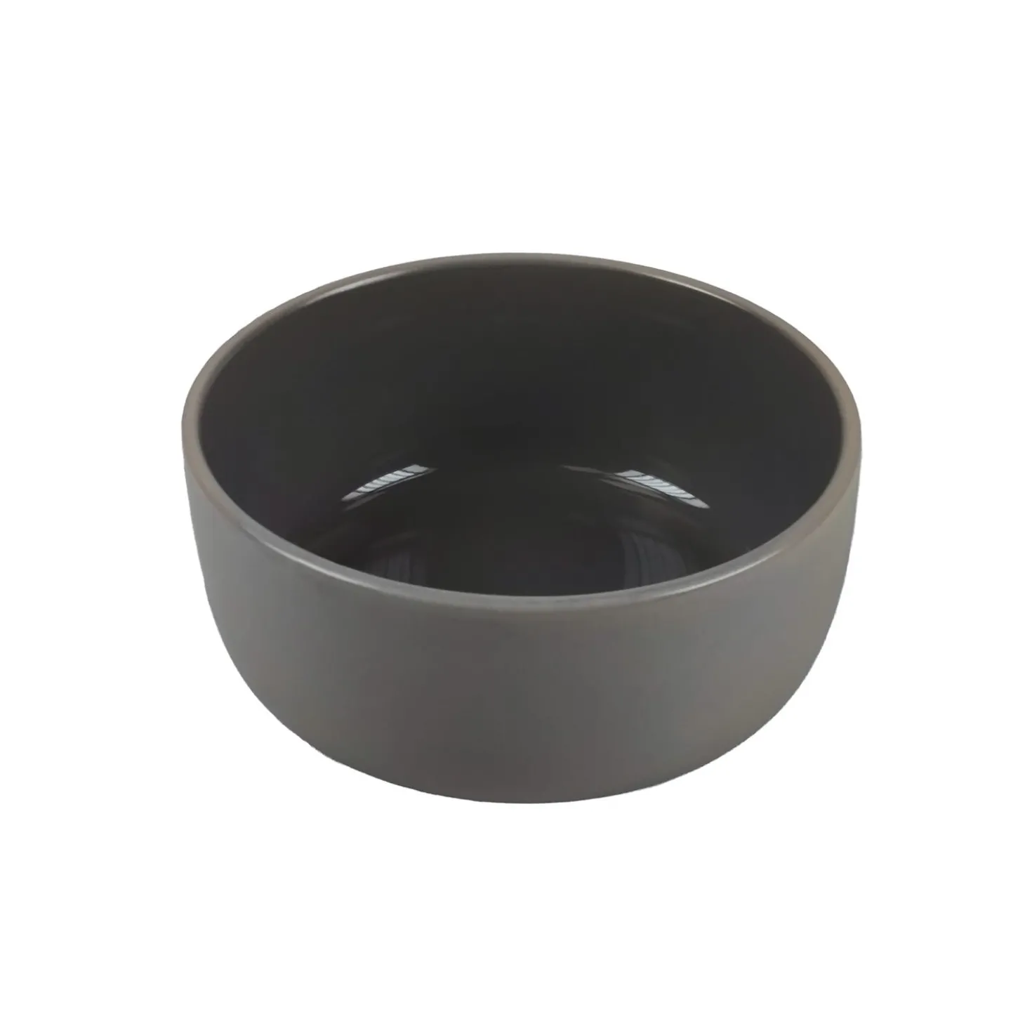 Servizio 18 piatti bicolore ceramica stoneware