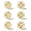 Servizio 12 piatti porcellana Etnika beige