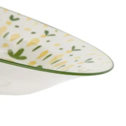 Servizio 12 piatti porcellana Etnika verde