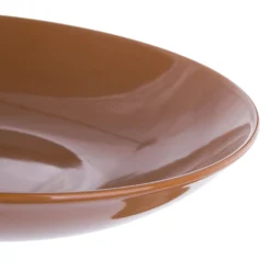 Servizio 18 piatti terracotta marrone Style
